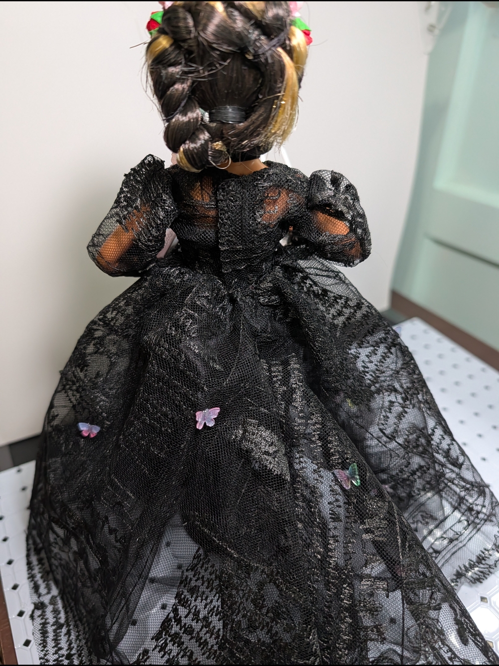 2020 Day Of The Dead Barbie Custom Restyle OOAK - Picture 11 of 12